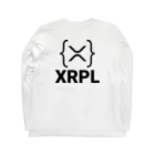 Pana@XRPのXRPL　web3&crypto ロングスリーブTシャツの裏面