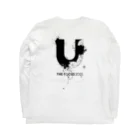 THE FOCUSのWe MOVE with U & "U." ロングスリーブTシャツの裏面