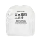 konbu_dashiの洗濯 Long Sleeve T-Shirt :back