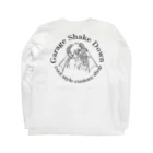 ガレージシェイクダウンの4スト大好き　強力馬力 Long Sleeve T-Shirt :back