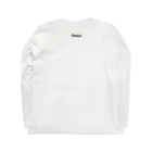 CHUNTANのI am... (シロクロ) Long Sleeve T-Shirt :back