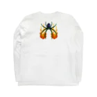 D&I LABの蜘蛛と火焔 Long Sleeve T-Shirt :back