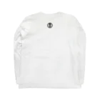 ぱなっぷるくんのぱなっぷるくん(背面家紋あり) Long Sleeve T-Shirt :back