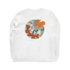 yom_aのポピー＿circle Long Sleeve T-Shirt :back