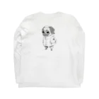 MAMIANAのおしゃパグ/リュークくん Long Sleeve T-Shirt :back