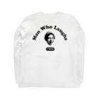 Man Who LaughsのMWLサークルロゴ Long Sleeve T-Shirt :back