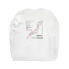 aq_のWeather Symbols ロングスリーブTシャツの裏面