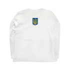 独立社PR,LLCのウクライナ応援 Save Ukraine 徹底抗戦 Long Sleeve T-Shirt :back