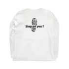 うすしお NACLのネコキック's Long Sleeve T-Shirt :back