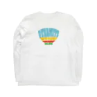 ハチミツラジかルのダイナマイト料理クッキングクラブ公式ロゴ Long Sleeve T-Shirt :back