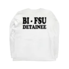 DRIPPEDのBI-FSU DETAINEEバックプリント(背面プリント) ロングスリーブTシャツの裏面