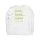 bigsuns_farmの農場グッズ Long Sleeve T-Shirt :back