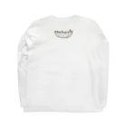 Tomomi Fujiiのずんぐり屋のゲームの中のウォンバット (淡色) Long Sleeve T-Shirt :back