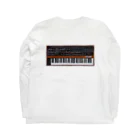 Vintage Synthesizers | aaaaakiiiiiのSequential Circuits Prophet 5 Vintage Synthesizer ロングスリーブTシャツの裏面