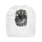 Y's Ink Works Official Shop at suzuriのCROW  Long Sleeve T-Shirt :back