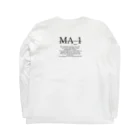 M.aphのLife Long Sleeve T-Shirt :back