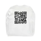 Mioenergy official shopのMioenergy’s Instagram QR ロングスリーブTシャツの裏面