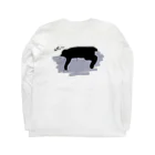 FAMILY _HOLIDAYsのクロネコのクロ Long Sleeve T-Shirt :back