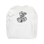 M.aphのMA-1 Lion バックプリント Long Sleeve T-Shirt :back