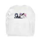 しわのぼこぼこ北東北 Long Sleeve T-Shirt :back