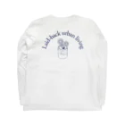 meditations のLaid back urban living ロングスリーブTシャツの裏面