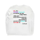 Shion_aiartの秋のスタイリッシュ Long Sleeve T-Shirt :back