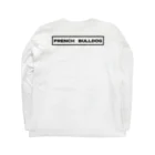 furebuhi　clubのシンプルフレンチブルドッグ Long Sleeve T-Shirt :back