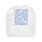 TYの海の石柄 Long Sleeve T-Shirt :back