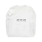 ART OF LIFE officialのART OF LIFE official  ロングスリーブTシャツの裏面