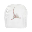 shugo.🔰🐁のねずみ貫通(ダンボ) ロングスリーブTシャツの裏面