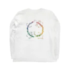 恵美寿龍®︎えびすりゅうの開運 🌈虹龍 🐉 レインボードラゴン Long Sleeve T-Shirt :back