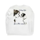 犬好きさんのためのTシャツ屋さんのジャックラッセルテリア Long Sleeve T-Shirt :back