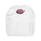 segasworksのピンクの竜 Long Sleeve T-Shirt :back