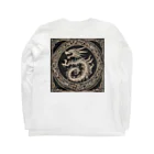 Ritz88の龍の紋章 Long Sleeve T-Shirt :back