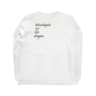 KousuiMikuの辰年 AB型 Tシャツ Long Sleeve T-Shirt :back