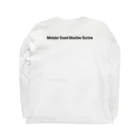 Bush Clover Original のModularSoundMachineSystem Long Sleeve T-Shirt :back