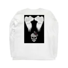 いつかやる気を出したいのSKULL Long Sleeve T-Shirt :back