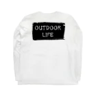 YF_familleのOUTDOOR LIFE Long Sleeve T-Shirt :back