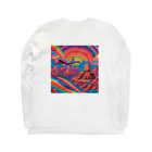 彩虎TigdolのPsychedelic history mix 3 ロングスリーブTシャツの裏面