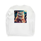 レモングラスのごきげんなペルシャ猫 Long Sleeve T-Shirt :back