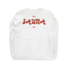 Super Sauna StyleのSuper Sauna Style “Red” Long Sleeve T-Shirt :back