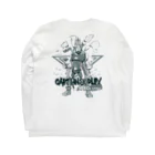 暴猫OnlineのCAPTAIN SUPLEX コミック Long Sleeve T-Shirt :back