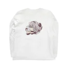 オカユウリ.okayuuriのash girl ロングスリーブTシャツの裏面