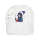 夏藤のりまき🐸Laboのあやかしちゃん🥀 ロングスリーブTシャツの裏面