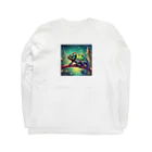 SUZURIの幻想的なカメレオン Long Sleeve T-Shirt :back