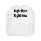 ø   [œ]   =  ［íːkwəl］のSays in the back 「背中で語る」vh-1 Long Sleeve T-Shirt :back