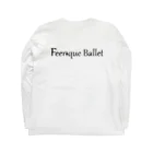 feerique balletのFeerique ballet ロングスリーブTシャツの裏面