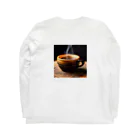 小物屋の夜更かし珈琲 Long Sleeve T-Shirt :back