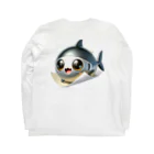 JUPITERの本マグロくん Long Sleeve T-Shirt :back