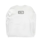 DH＋の江戸時代温泉地での湯治客 Long Sleeve T-Shirt :back